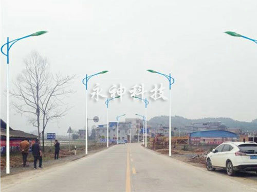 永州新農村LED路燈工程案例